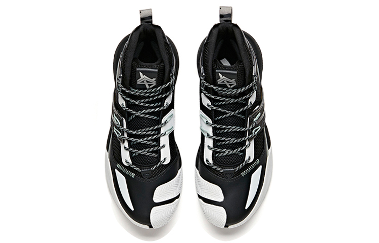 Anta Crazy 4 Mesh, Textile, Synthetic Leather Cushioning Slip Resistant Abrasion Resistant Breathable High top