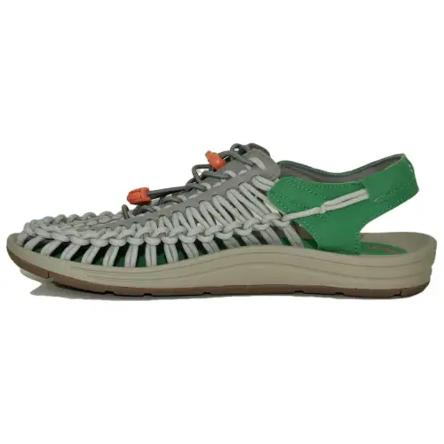Keen Uneek Comfortable And Trendy River Trekking Shoes Unisex Gray Green