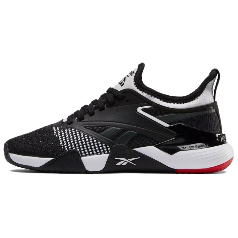 Reebok Nano Court Low top Training Shoes Unisex Black White