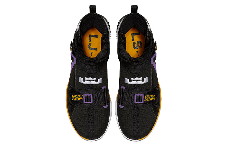 Мужские кроссовки Nike Zoom Soldier 13 LeBron SFG EP (черные) — фото 4