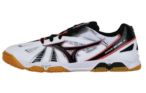 Mizuno Medal 5 Textile, Synthetic Leather Slip Resistant, Abrasion Resistant, Breathable Low top Training Shoes Unisex