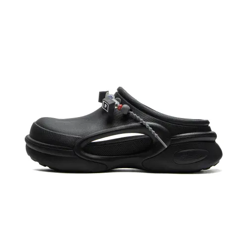 YINGXIONGLIANMENGYONGCHIPAIDUI x Li Ning Soft Clogs Unisex Black