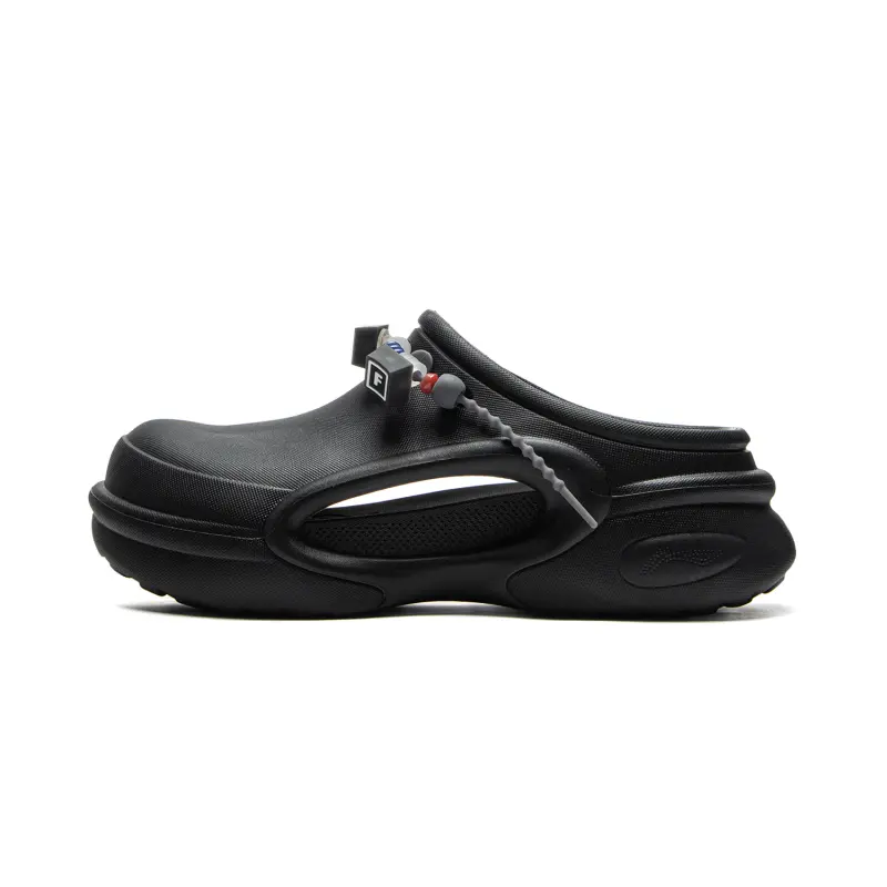 YINGXIONGLIANMENGYONGCHIPAIDUI x Li Ning Soft Clogs Unisex Black