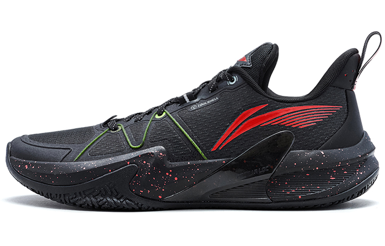Li Ning Light Speed 1.5 Textile, Synthetic Leather Abrasion Resistant Breathable Rebound Low top Basketball Shoes Men’s