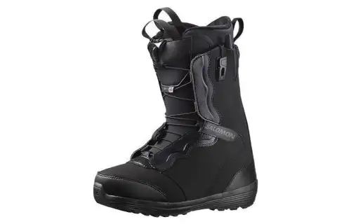 SALOMON Ivy Thermal Abrasion Resistant Crew Snow Boots Women's Black