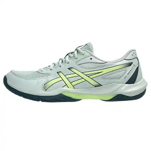 Asics GEL ROCKET 12 Cushioning Low top Training Shoes Men's Blue Green