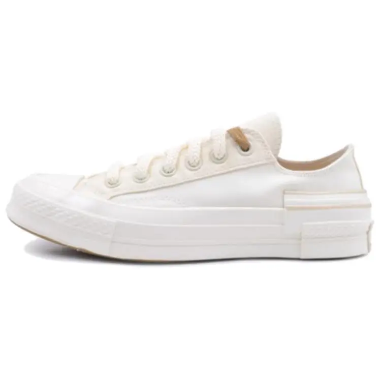 Converse Chuck 70 Abrasion Resistant Abrasion Resistant Low top Canvas Shoes Unisex White Brown