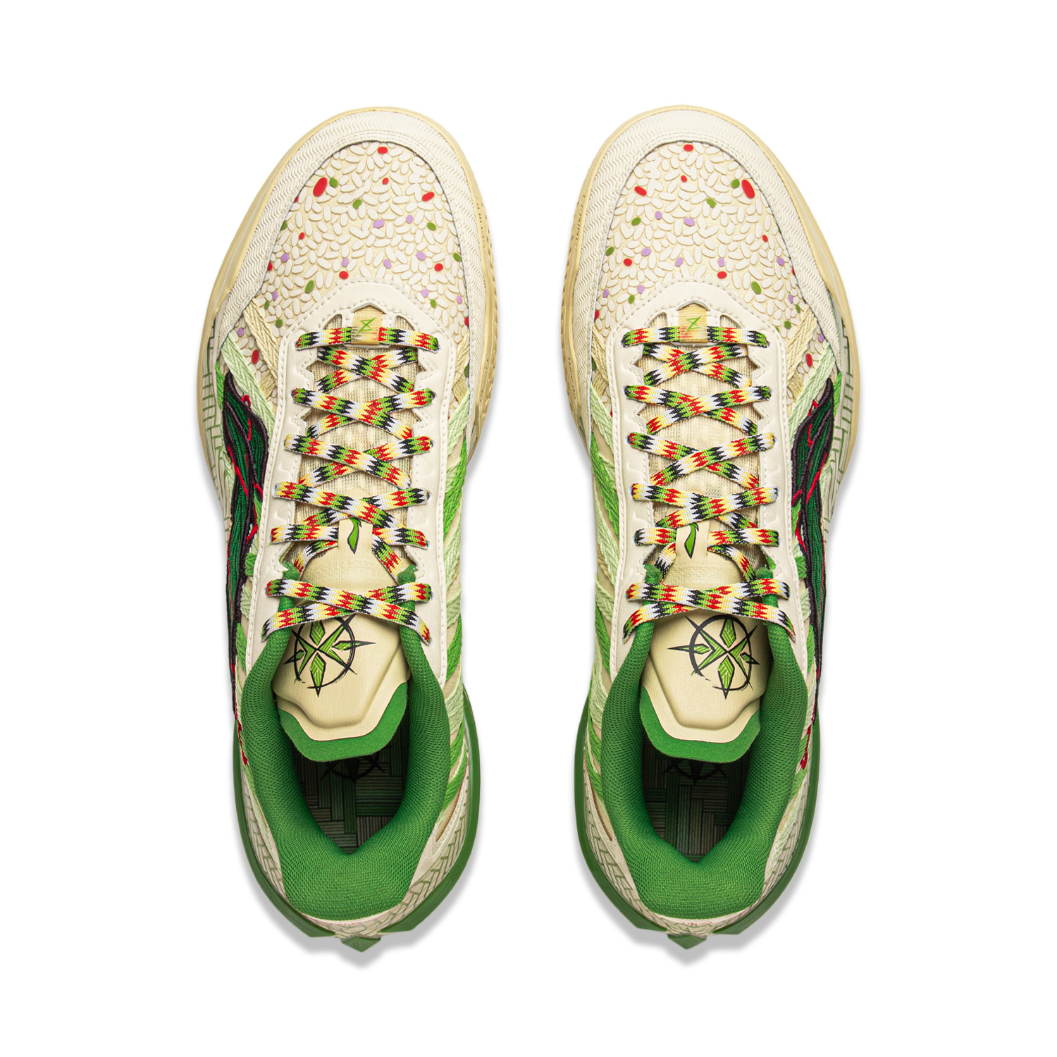 Li Ning Liren 5 V2 Cushioning Slip Resistant Breathable Low top Basketball Shoes Men’s Green