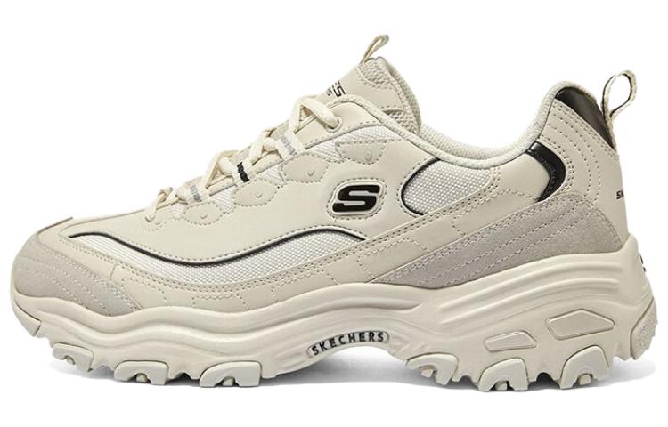 Мужские кроссовки Skechers D'LITES 1.0 (бежево-черные)