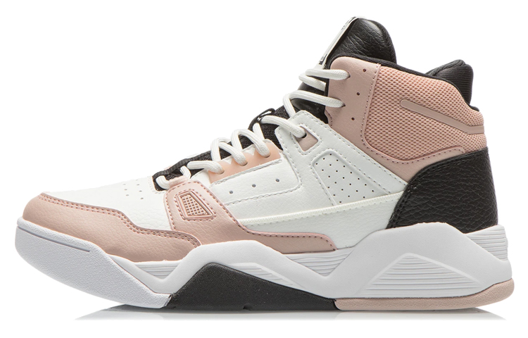 Li Ning Comfortable Cushioning Slip Resistant Abrasion Resistant Breathable Lightweight High top