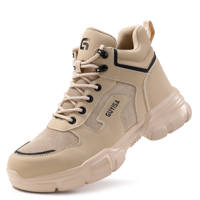 GUYISA Safety & Protective Shoes Men’s High Top