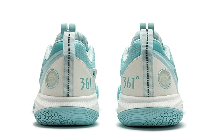 361° ONE MOTION Mint Low top Cushioning Slip Resistant Abrasion Resistant Breathable Coverage Basketball Shoes Men’s