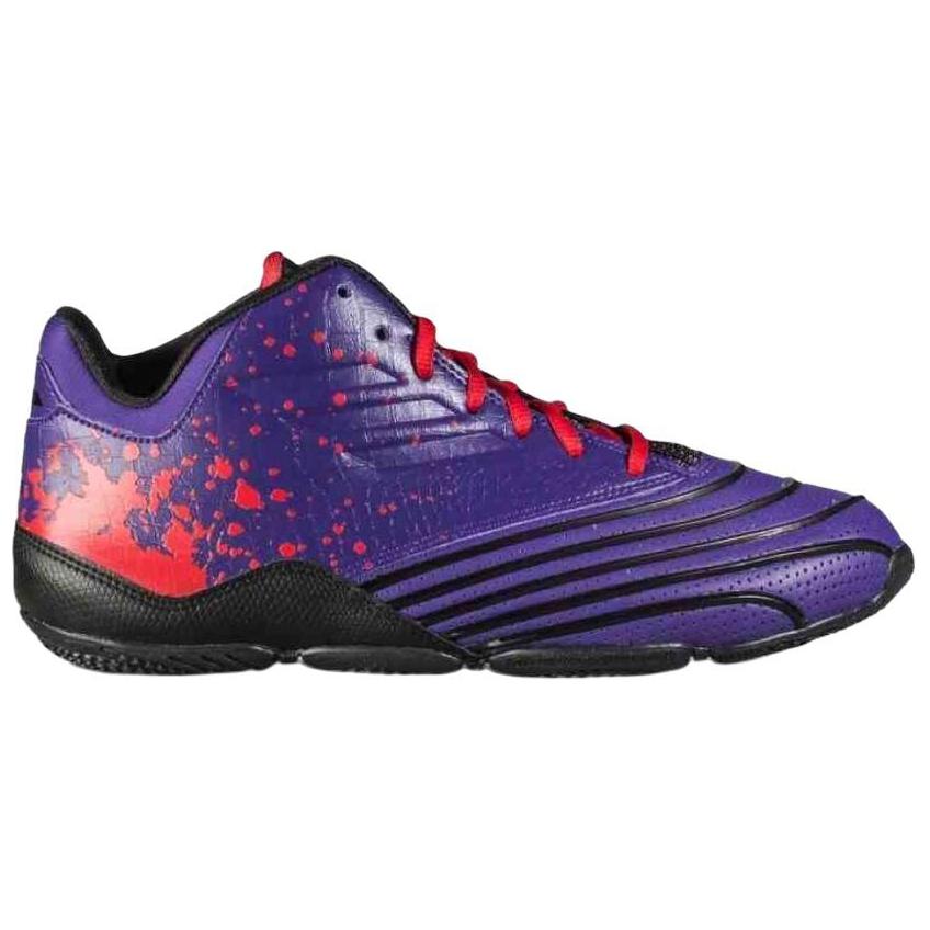 Adidas Return Of The Mac Slip Resistant Abrasion Resistant Low top Basketball Shoes Men’s Imperial Purple