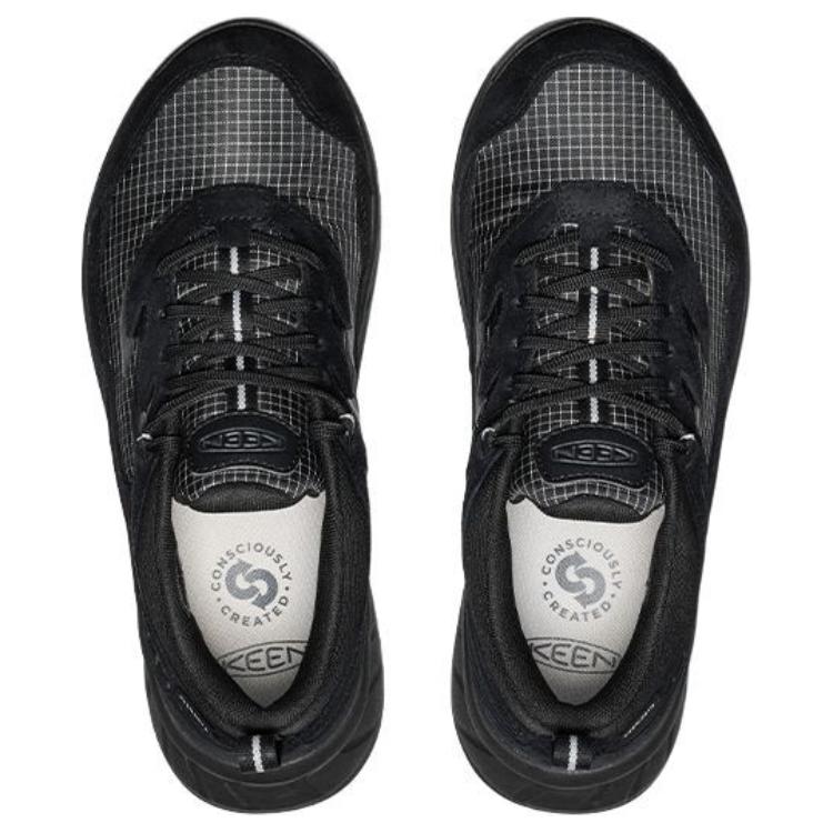 Keen HIGHTRAIL EXP WP Comfortable Slip Resistant Abrasion Resistant Low top Hiking Shoes Women’s Black