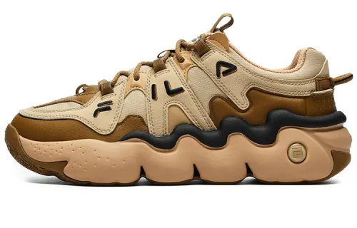 FILA Low top Vintage Basketball Shoes Men's Copper Brown