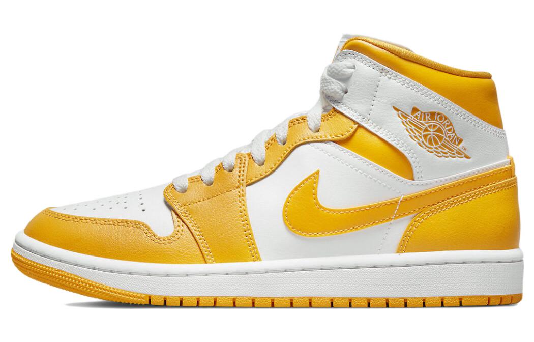 Jordan 1 Mid White University Gold Women’s
