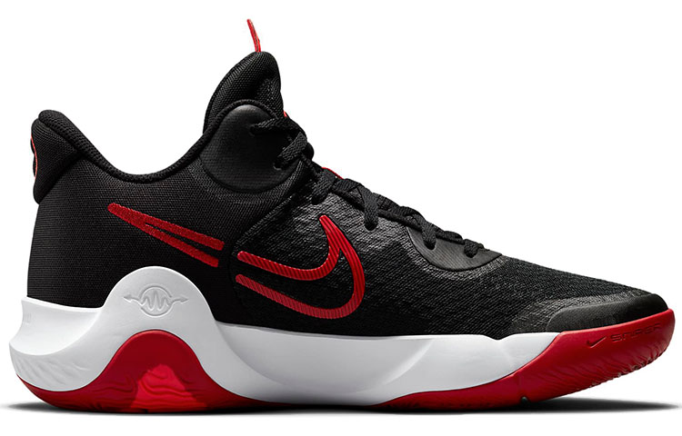Кроссовки Nike Trey 5 KD IX (черный, красный) — Чёрный / красный — фото 2