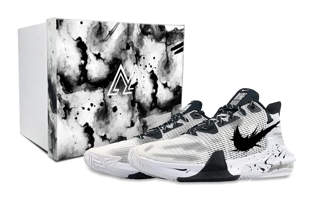 Nike Air Max Impact 3 Low top Basketball Shoes Men's Black White