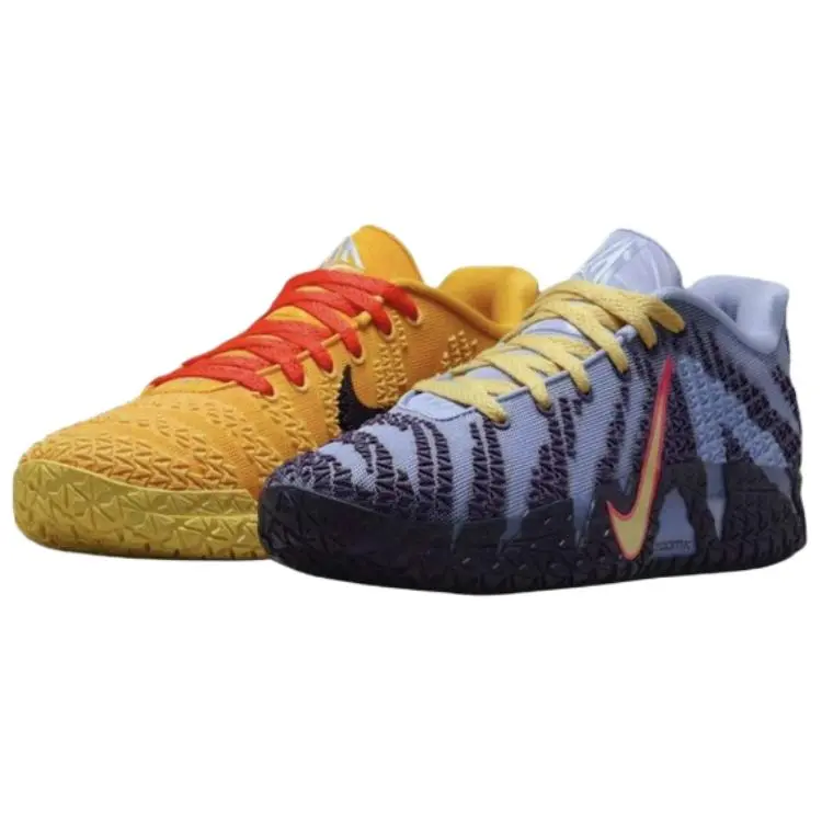 Nike Ja Morant 3 Basketball Shoes Men's Blue Yellow Asian Version