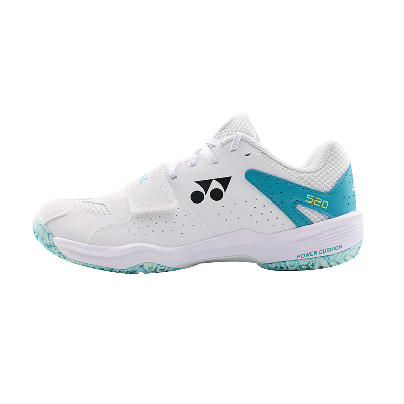 YONEX Textile, Synthetic Leather Cushioning Slip Resistant Breathable Coverage Low top Badminton Shoes Unisex Cyan