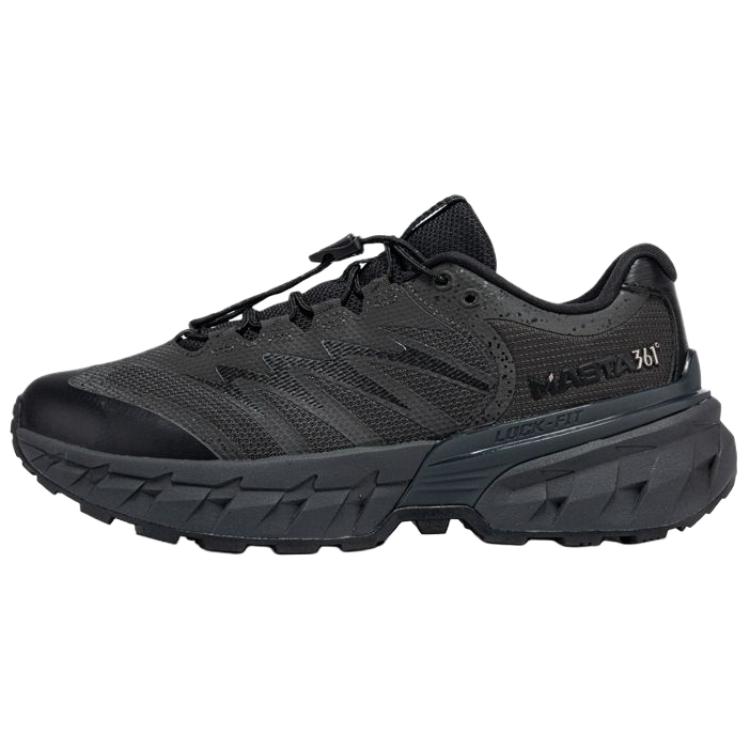 361° Xingshan Cushioning Low top Hiking Shoes Women’s Charcoal Obsidian Black