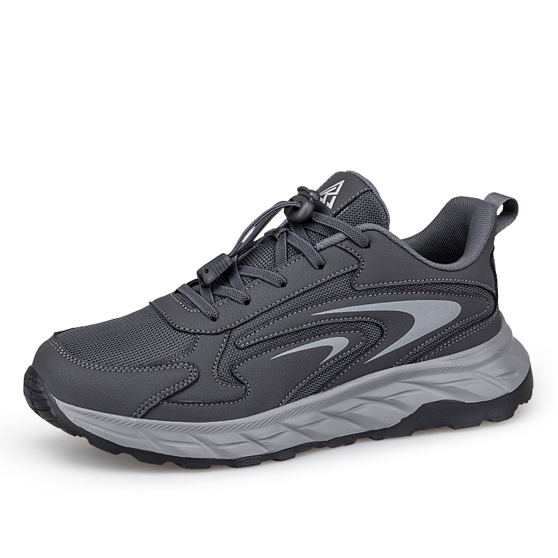 KANGLEJIAN Slip Resistant, Abrasion Resistant, Moisture Wicking Low top Casual Shoes Men’s Black