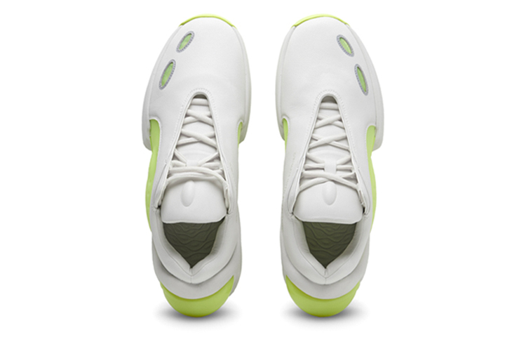 EQLZ EQUALIZER Basketball Shoes Unisex Low Top White/Green
