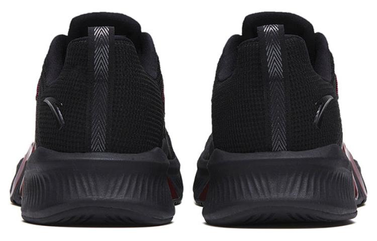 Anta Wuer Tai Shan 2 Cushioning Slip Resistant Abrasion Resistant Low top Training Shoes Men’s Black Red