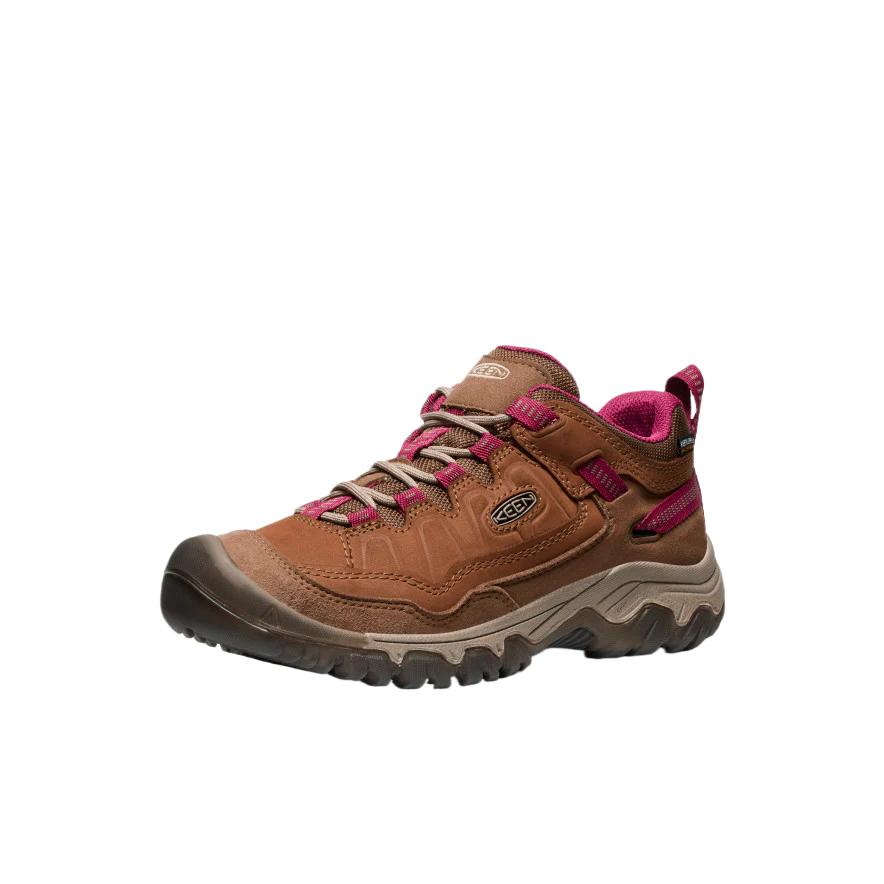 Keen Targhee 4 Slip Resistant Abrasion Resistant Low top Mountaineering Shoes Women’s Brown