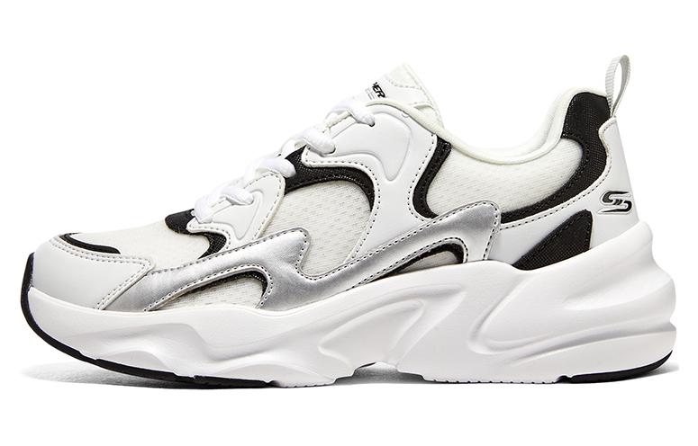 Женские кроссовки Skechers BOBS BAMINA 2 (черно-белые)