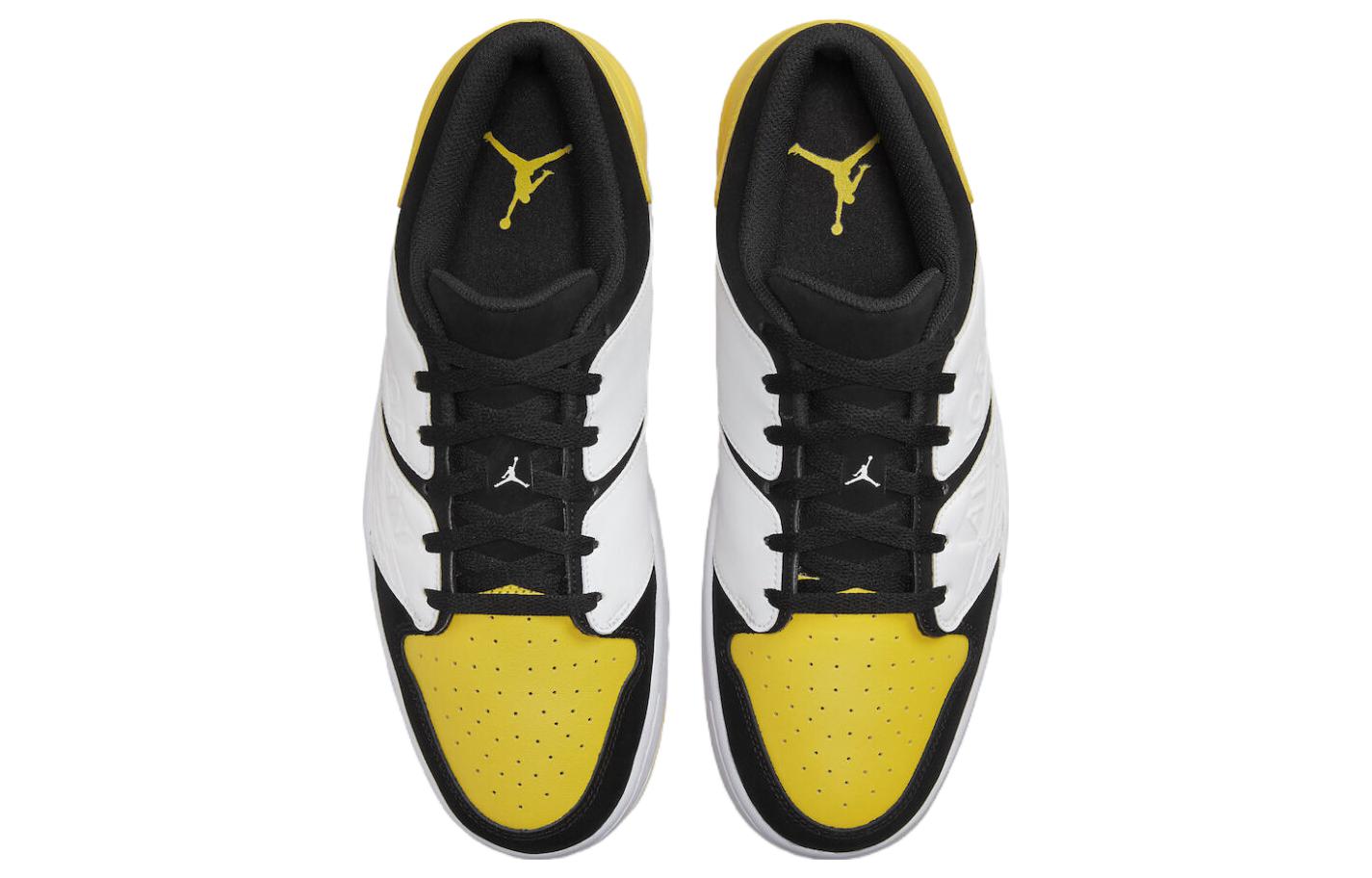 Jordan Nu Retro 1 Low Black Tour Yellow White