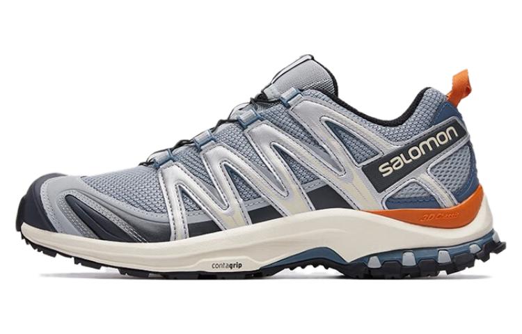 SALOMON Salomon XA Pro 3D ADV fabric artificial leather, non-slip, comfortable, wear-resistant, low-top, outdoor functional shoes, same style for men and women, battlefield gray