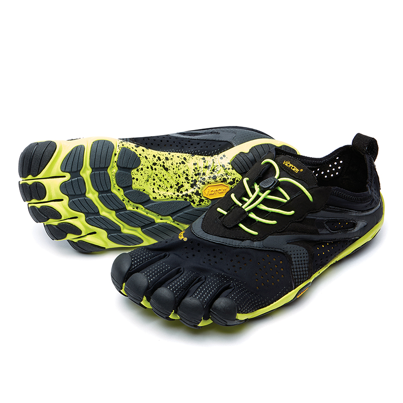 Vibram V RUN Five Fingers Shoes Cushioning Slip Resistant Abrasion Resistant Breathable Lightweight Low top