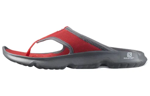 SALOMON Reelax Moc 5.0 Comfortable Casual Sports Slippers Men's Red