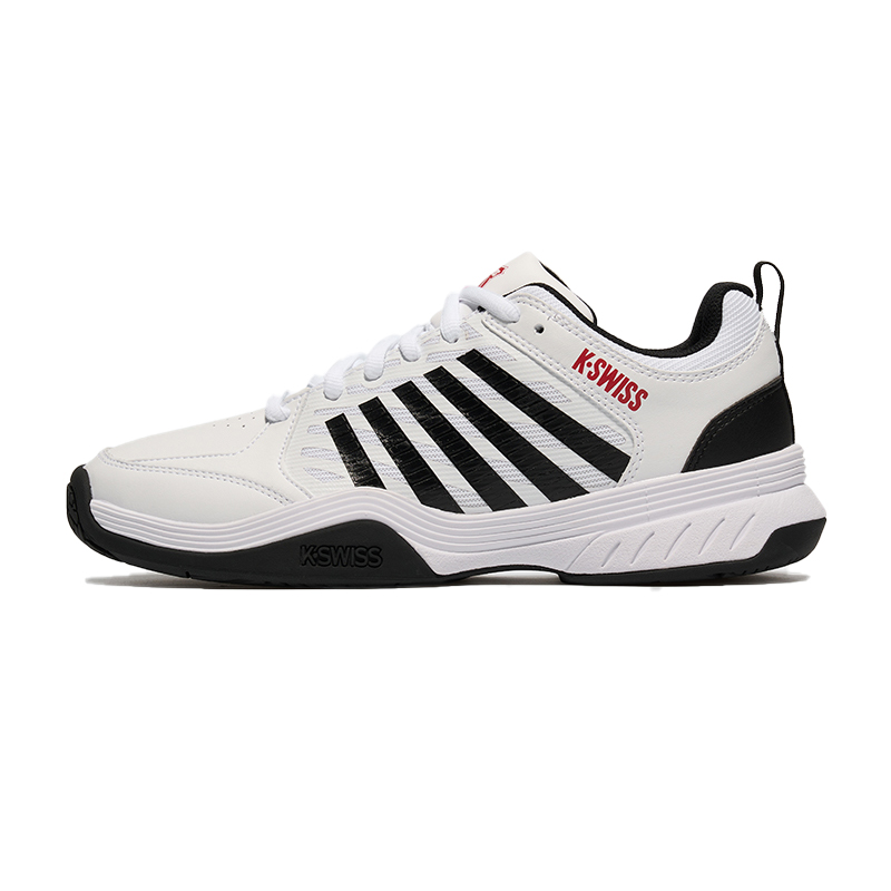 K·SWISS Abrasion Resistant Low top Tennis Shoes Men’s Black White