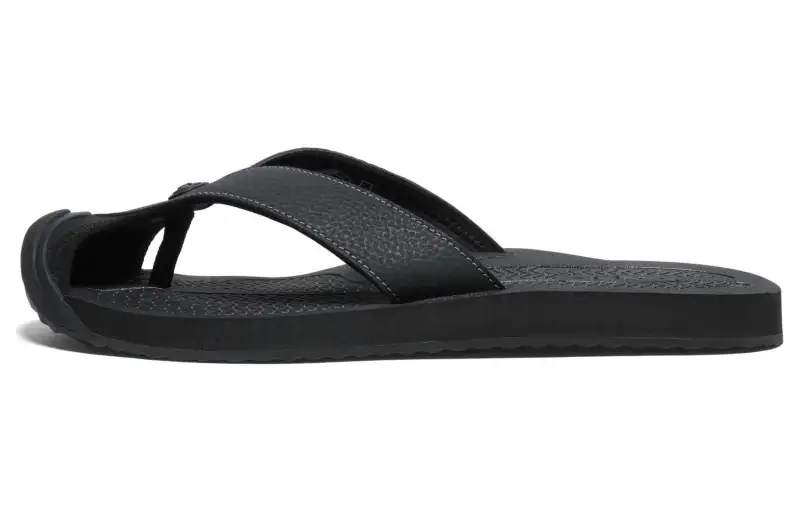 Keen BARBADOS TG Rubber Sole No Special Function Slide Slippers Men's Black