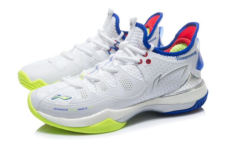 Li Ning Battle Halberd 3 Cushioning Slip Resistant Abrasion Resistant Breathable Lightweight Low top Badminton Shoes
