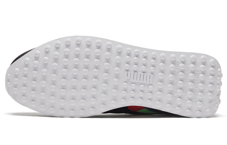 Кроссовки PUMA Future Rider King (черно-зелено-красно-синие) — Чёрный / зелёный / красный / синий — фото 6