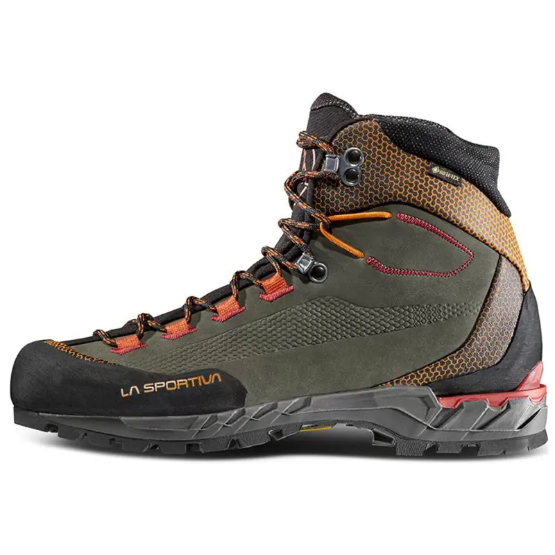 LA SPORTIVA Mid top Mountaineering Shoes Men's Gray Orange