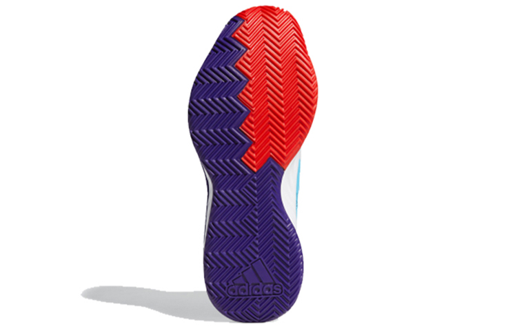 Мужские кроссовки adidas D lillard 5 Gca (сине-фиолетовый) — фото 5