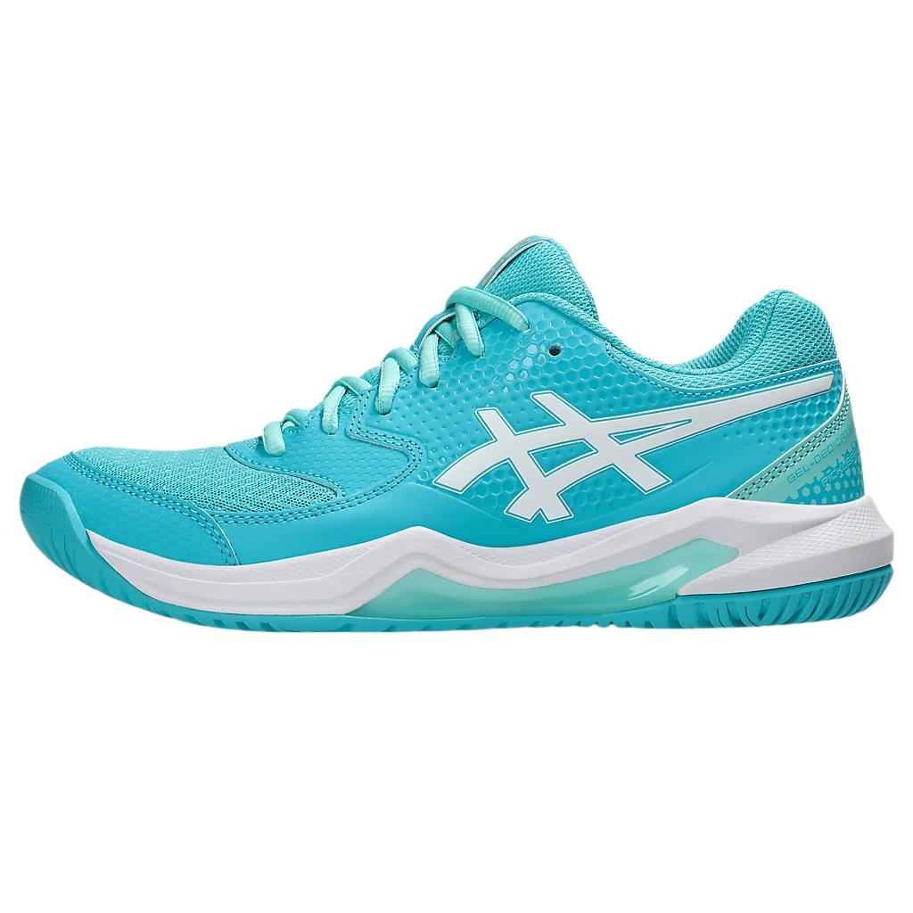 ASICS Gel Dedicate 8 Pickleball Energy Aqua White Women's
