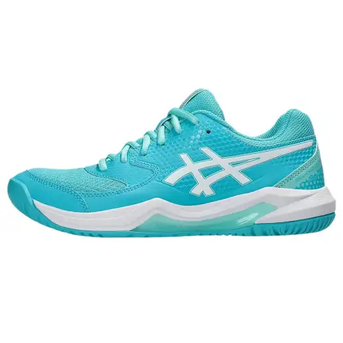 ASICS Gel Dedicate 8 Pickleball Energy Aqua White Women's