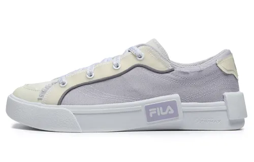 FILA FUSION POP Low top Canvas Shoes Women's Purple White