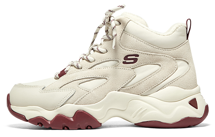 Женские кроссовки Skechers Skechers D'LITES 3.0 (бело-красные)