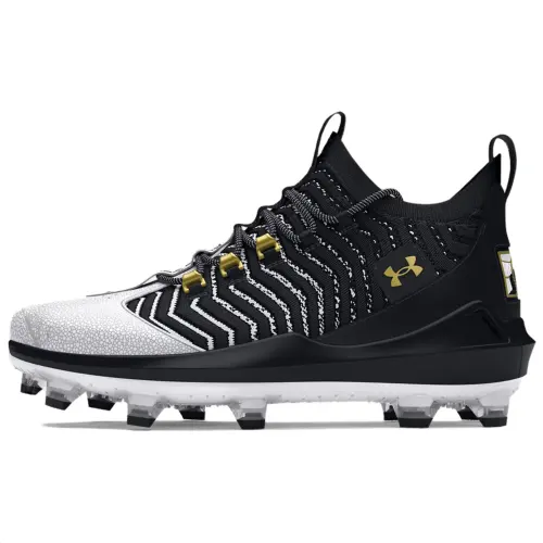 Under Armour Harper Breathable Mid top Baseball Shoes Men's Black