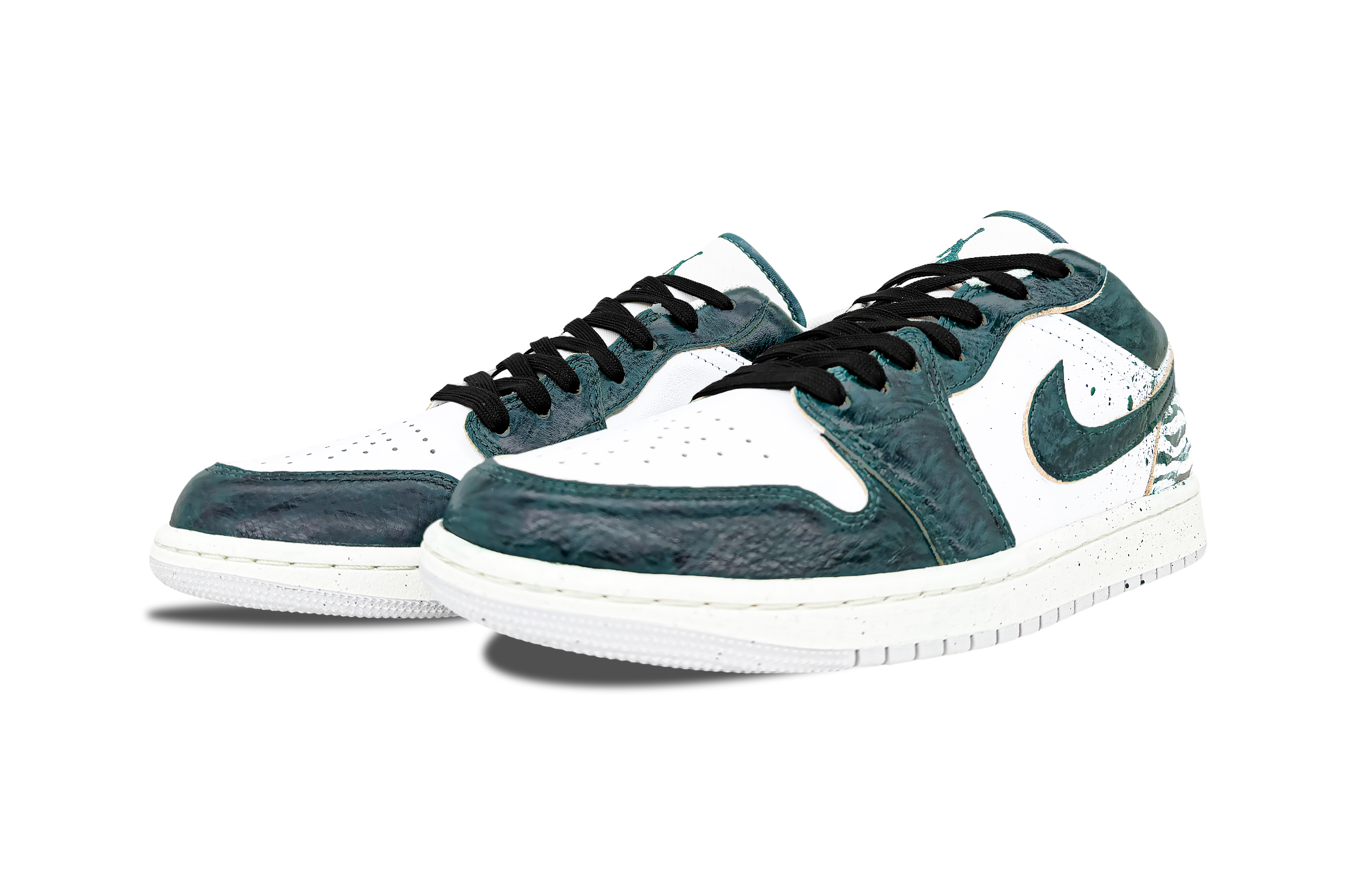 Jordan Air Jordan 1 Low top Vintage Basketball Shoes Men’s Jasper
