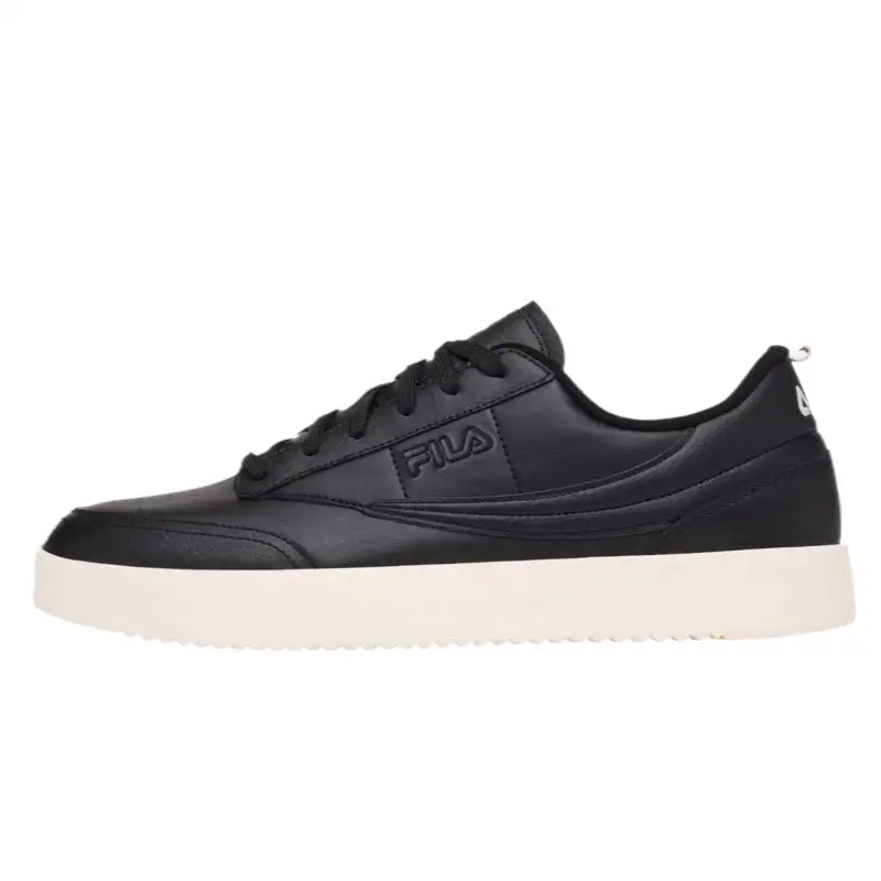 FILA Tennis 88 Leather Low top Tennis Shoes Men's Black