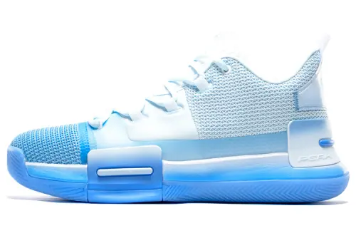 PEAK Flash Taichi, Snow Peak Cushioning Abrasion Resistant Low top Performance Basketball Shoes Men's Blue White