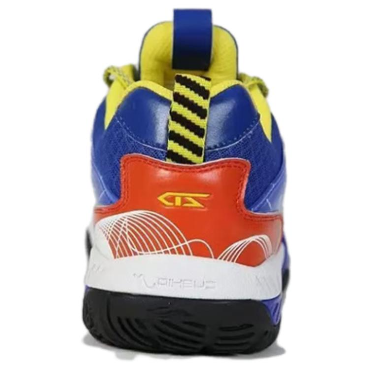 BONNY Raven Deficit Collection Abrasion Resistant Coverage Low top Badminton Shoes Unisex Blue Orange