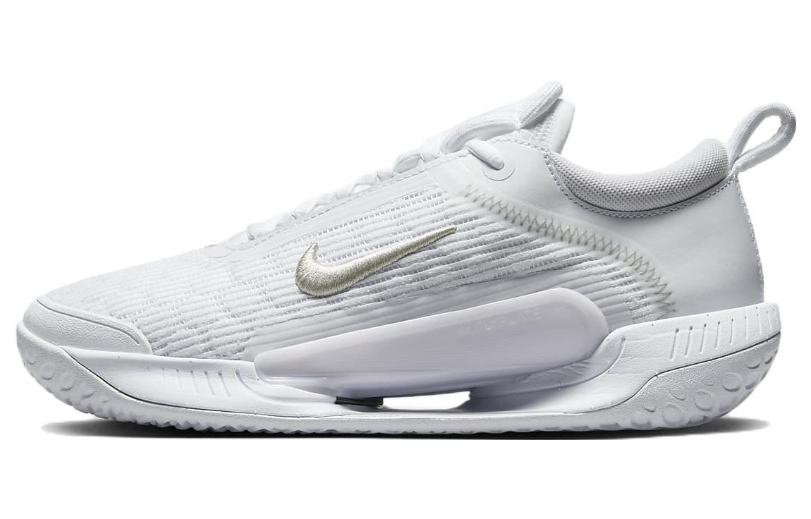 Nike Court Zoom Nxt 'White Metallic Silver' Women's